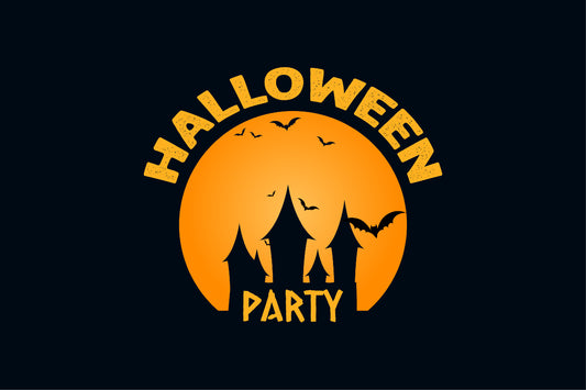 Halloween Party | Schaurig schwarzes T-Shirt, 100% Baumwolle