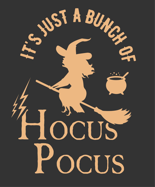 T-Shirt-Motiv: Hocus Pocus Hexenzauber – Perfekt für Halloween-Fans