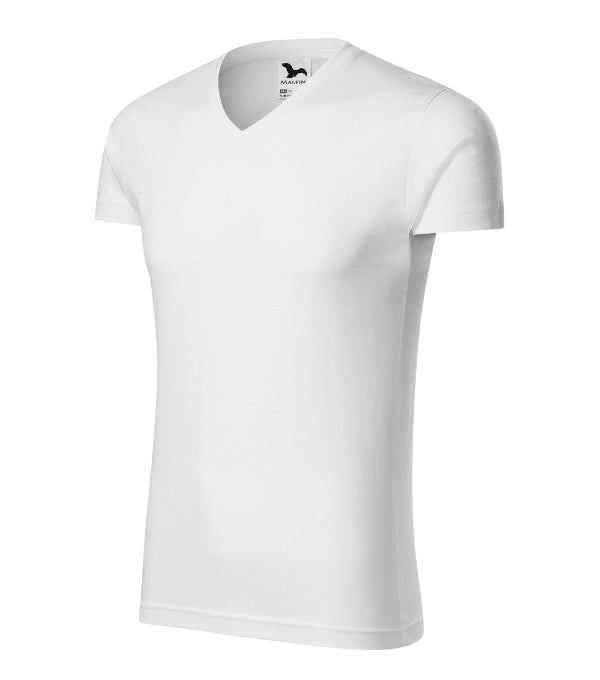 Slim Fit V-neck 146 T-Shirt Herren