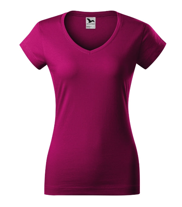 Fit V-neck 162 T-Shirt Damen