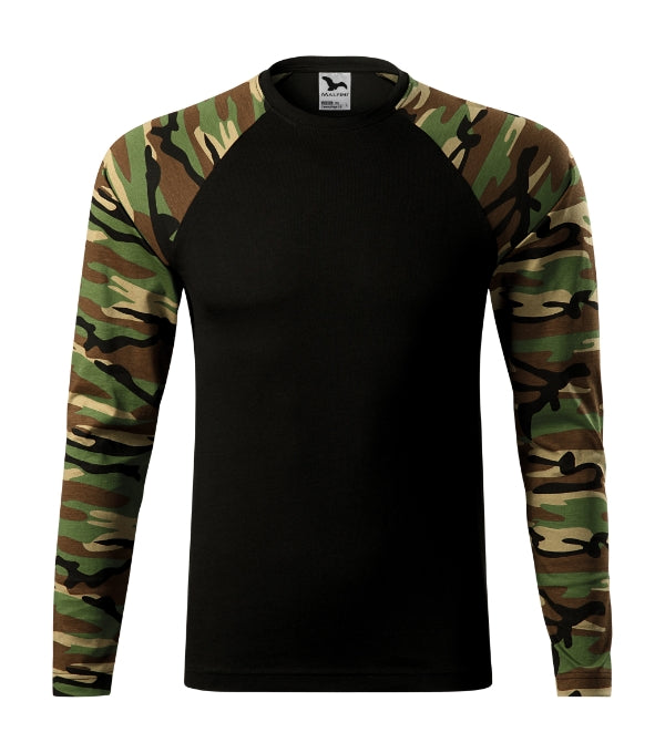 Camouflage LS 166 T-Shirt unisex