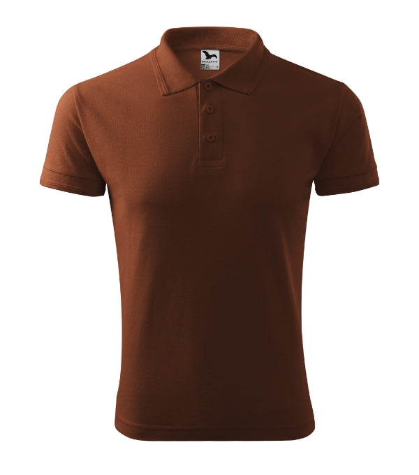 Pique Polo 203 Polohemd Herren