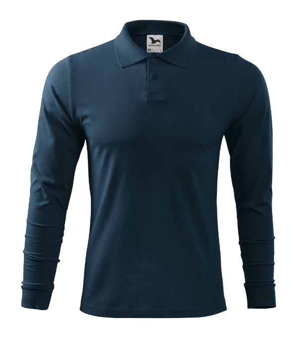 Single J. LS 211 Polohemd Herren