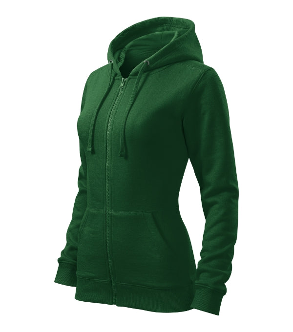 Trendy Zipper 411 Sweatshirt Damen