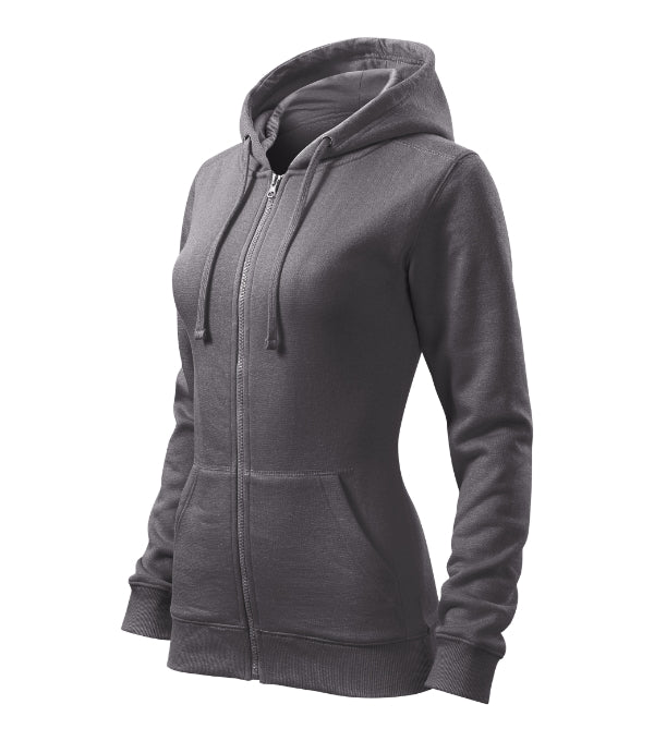 Trendy Zipper 411 Sweatshirt Damen