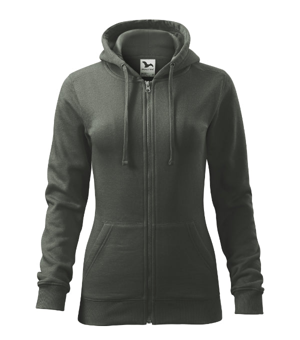 Trendy Zipper 411 Sweatshirt Damen