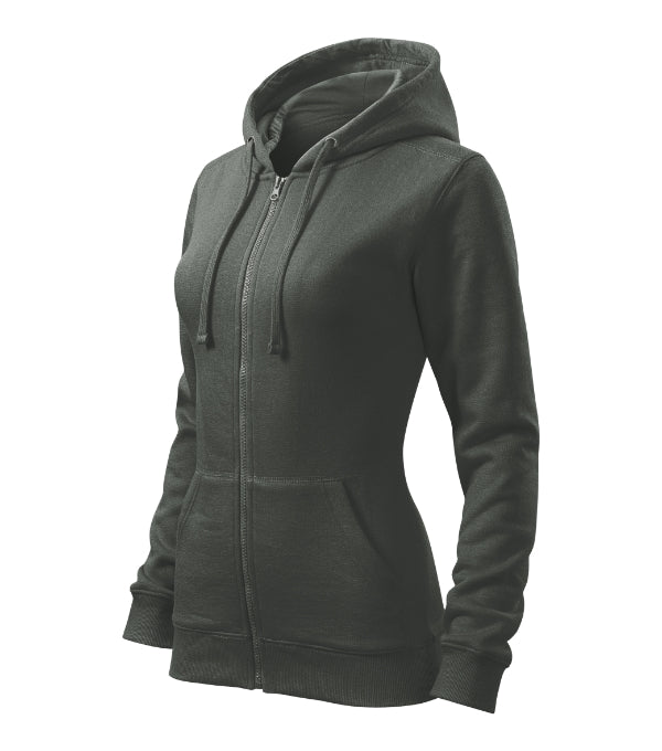 Trendy Zipper 411 Sweatshirt Damen