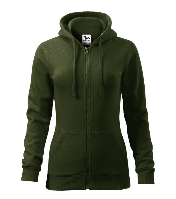Trendy Zipper 411 Sweatshirt Damen