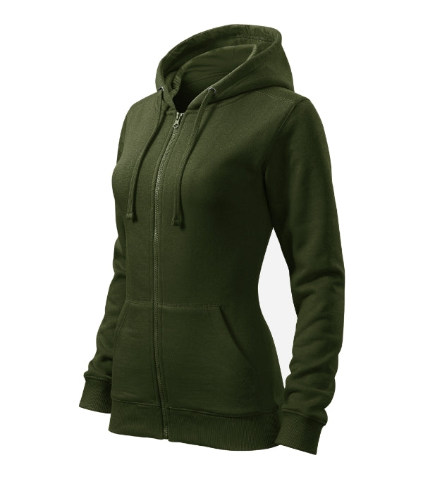 Trendy Zipper 411 Sweatshirt Damen