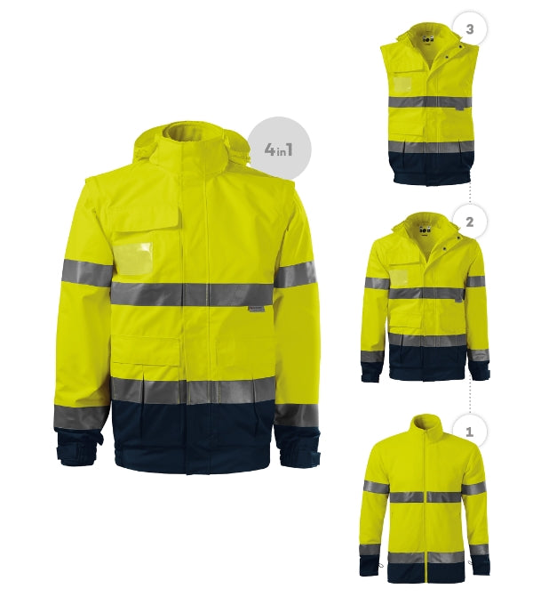 HV Guard 4 in 1 5V2 Jacke unisex