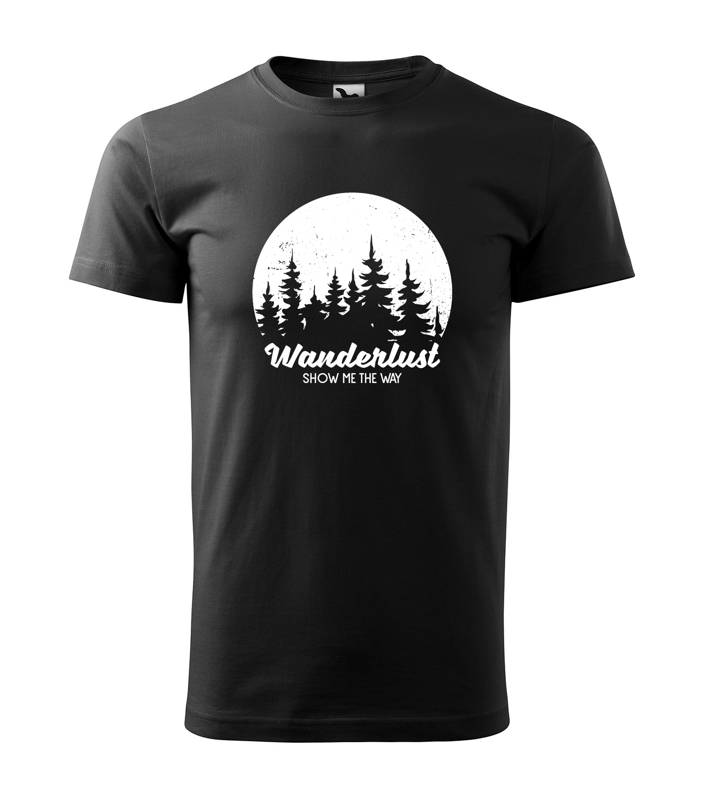 Minimalistisches „Wanderlust“ T-Shirt  für Naturfreunde – Nickifabrik®