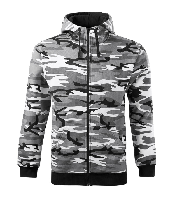 Camo Zipper C19 Sweatshirt Herren