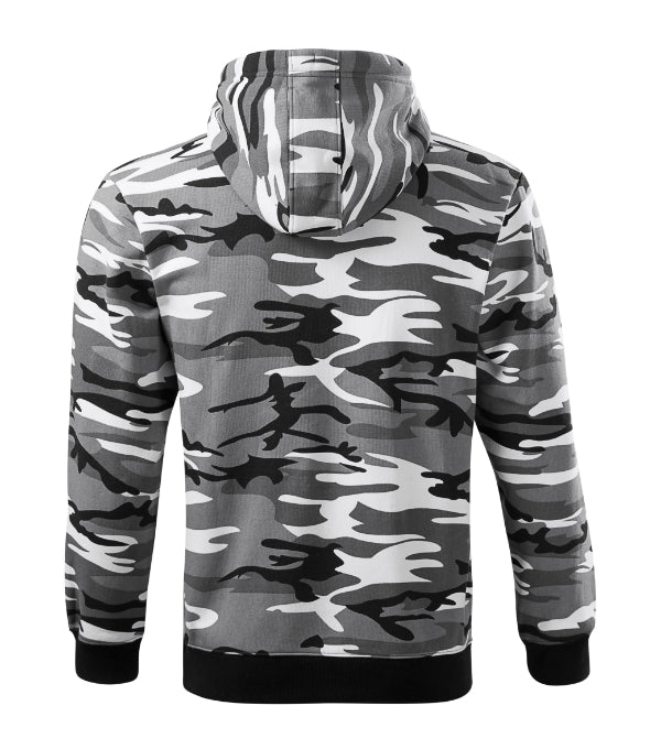 Camo Zipper C19 Sweatshirt Herren