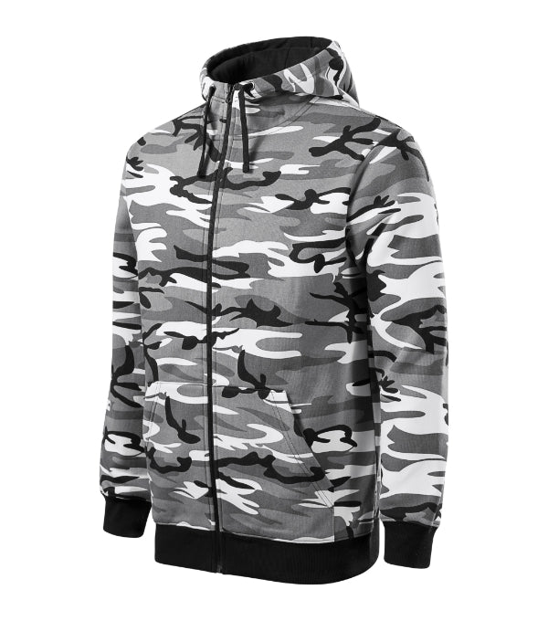 Camo Zipper C19 Sweatshirt Herren