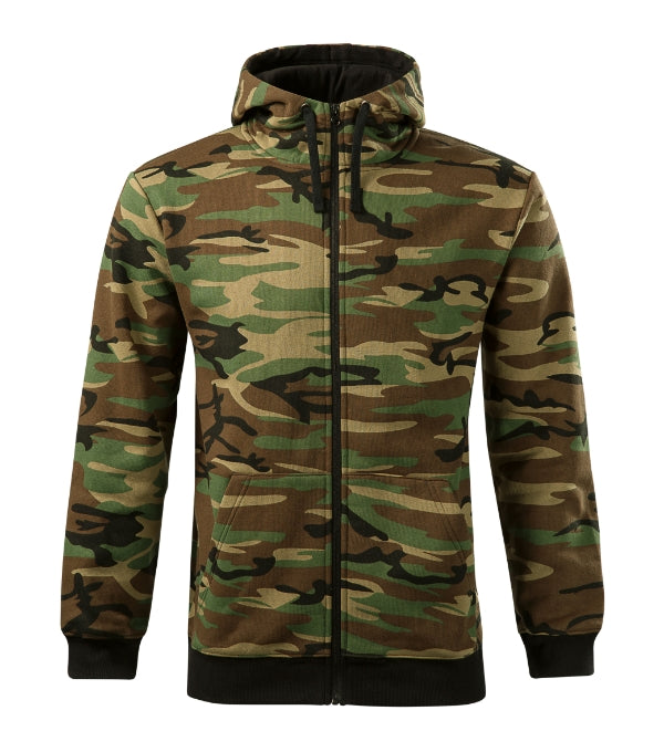 Camo Zipper C19 Sweatshirt Herren