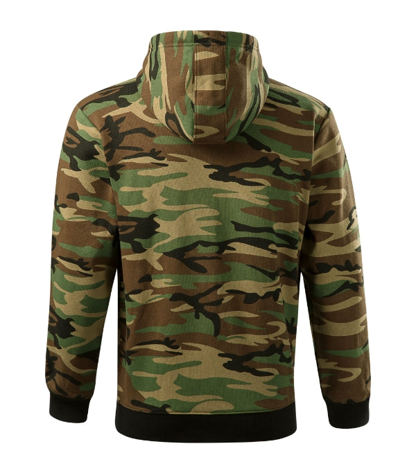 Camo Zipper C19 Sweatshirt Herren