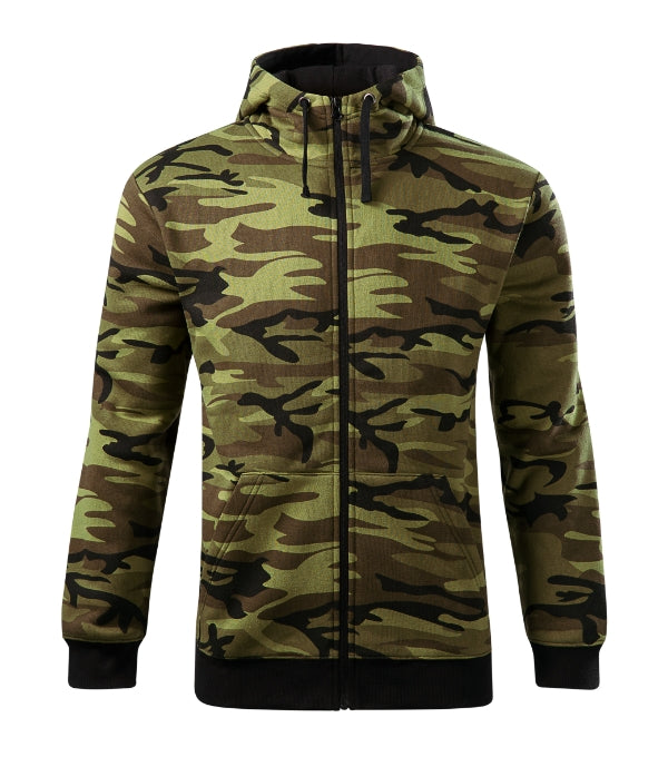 Camo Zipper C19 Sweatshirt Herren