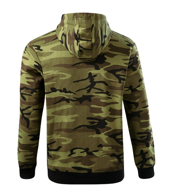 Camo Zipper C19 Sweatshirt Herren