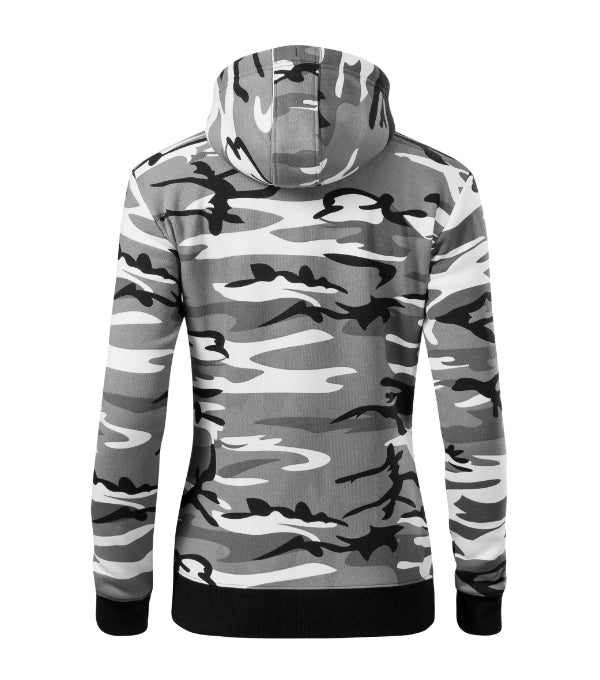 Camo Zipper C20 Sweatshirt Damen