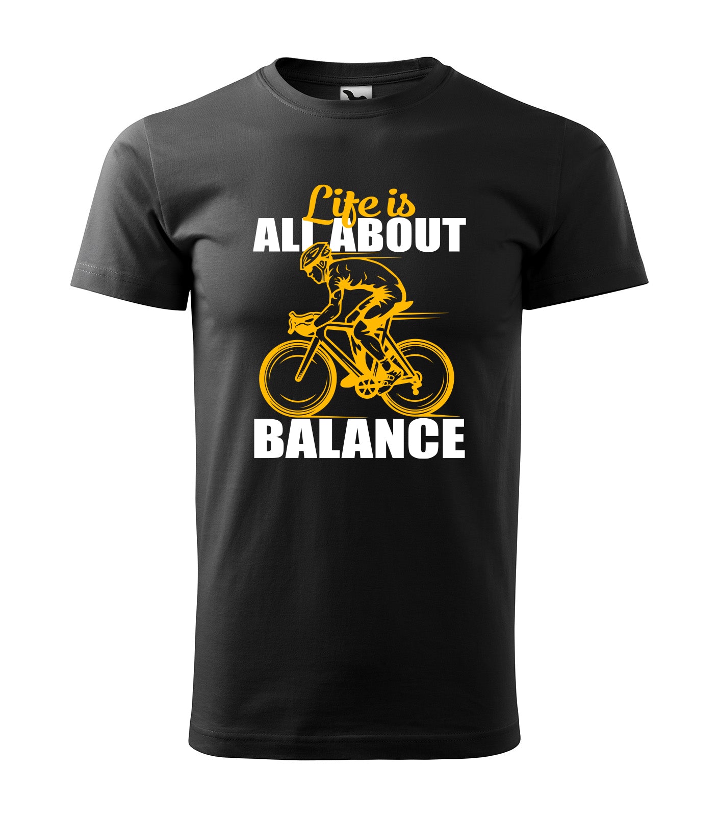 Radsport Statement Shirt „Life is all about Balance“ – Nickifabrik®