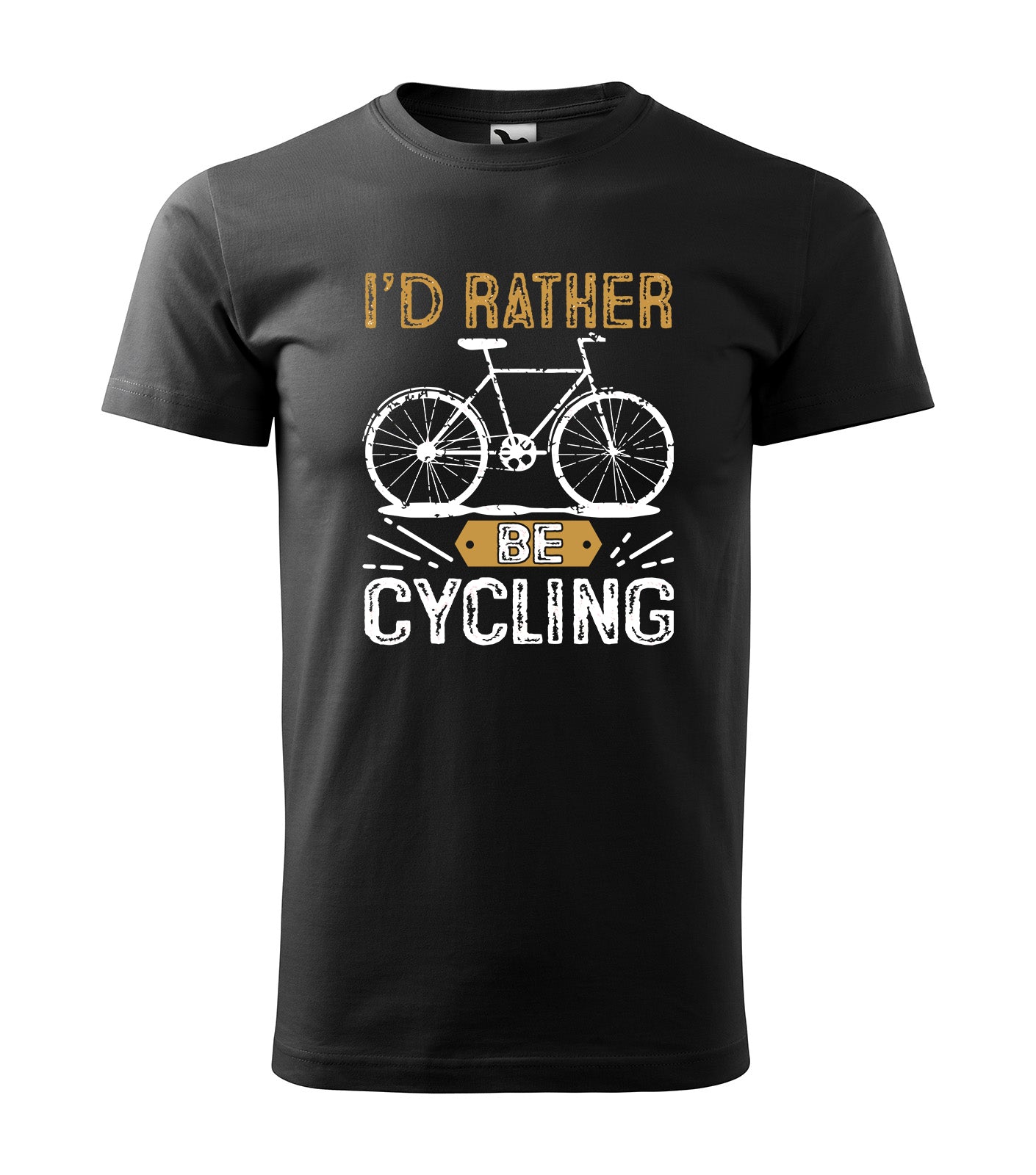 Radfahren T-Shirt | I'd rather be cycling | Fahrrad Geschenk - Nickifabrik®